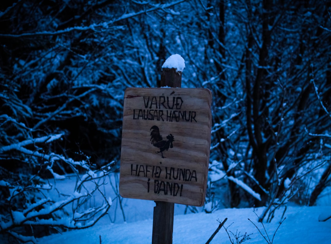 Wildlife boundary sign on Tennessee Wildlife Management Area warning against elk poaching