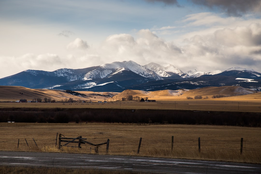Winding mountain pass road for a scenic Montana road trip adventure.