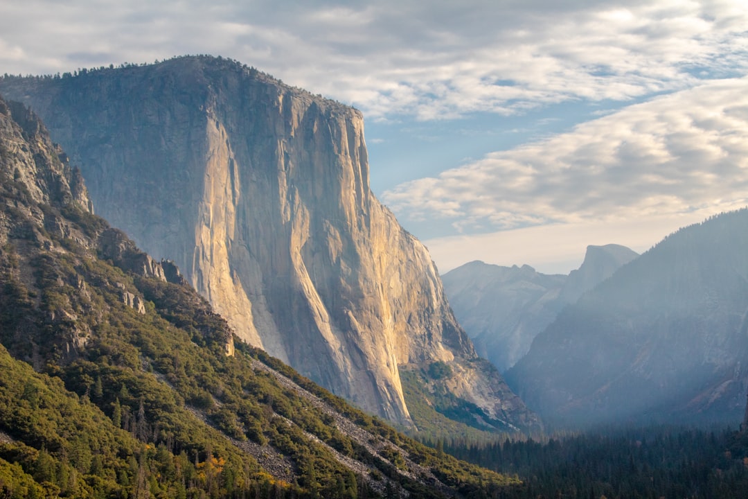 Yosemite Valley sunset landscape California travel guide.